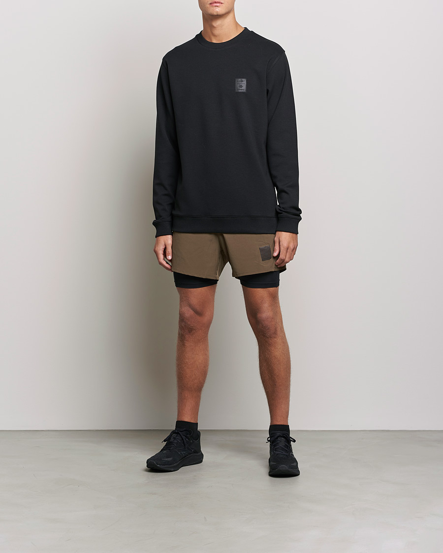 Heren | T-shirts | NN07 | Barrow Long Sleeve Crew Black