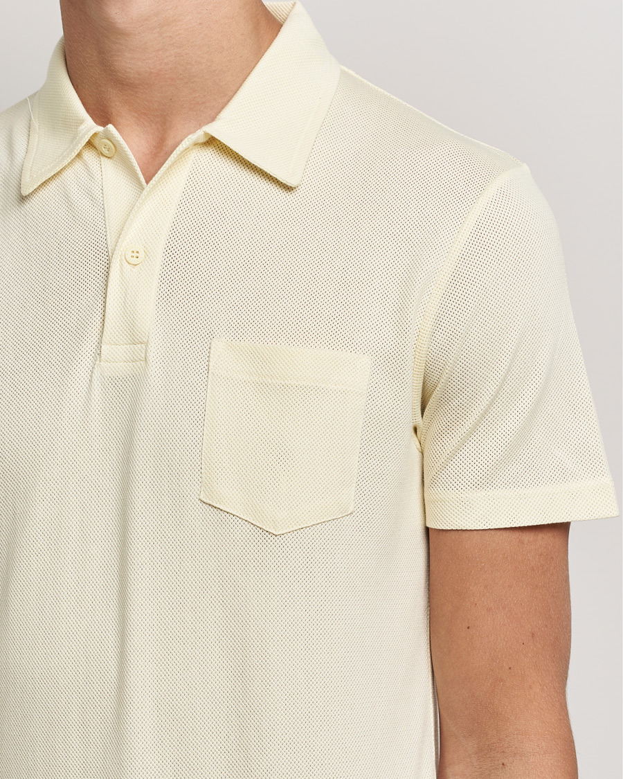 Heren | Polo's | Sunspel | Riviera Polo Shirt Lemon
