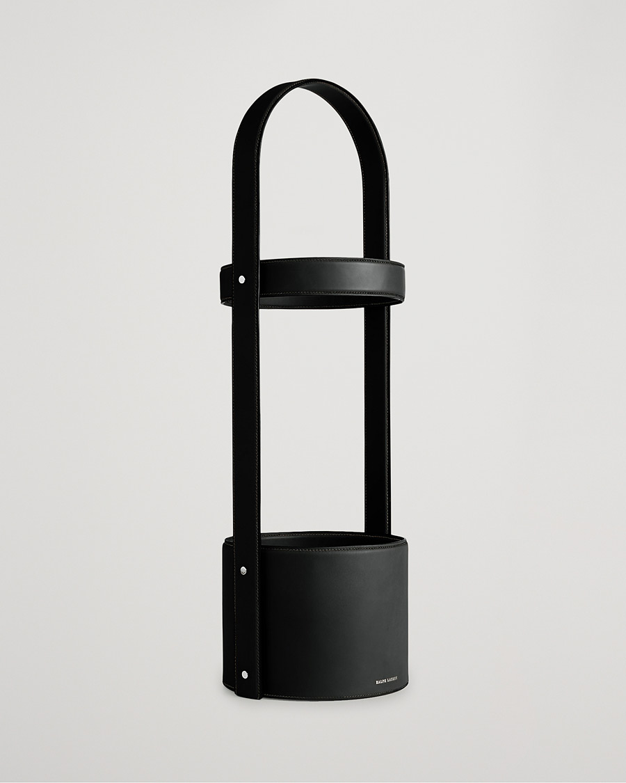 Heren | Thuis | Ralph Lauren Home | Brennan Leather Umbrella Stand Black