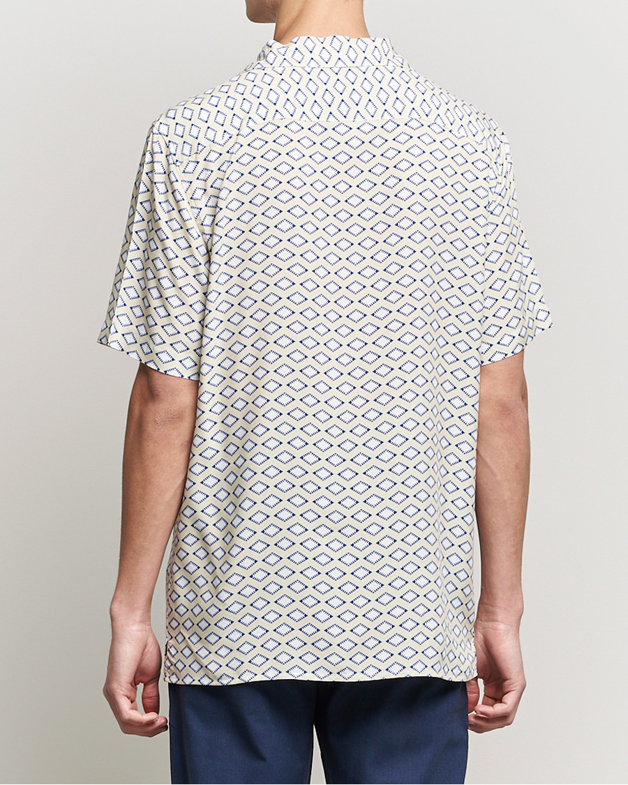 Heren | Overhemden | OAS | Viscose Resort Short Sleeve Shirt La Place