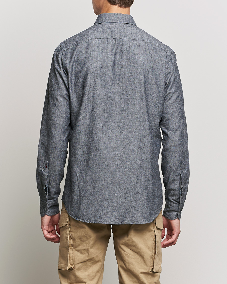 Heren | Overhemden | Slowear | Chambray Work Shirt Grey