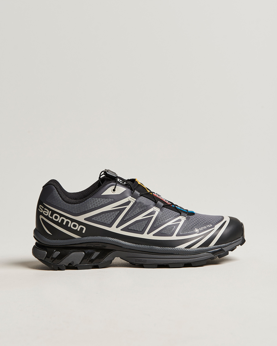 Heren | Salomon XT-6 GTX Sneakers Black/Ebony | Salomon | XT-6 GTX Sneakers Black/Ebony