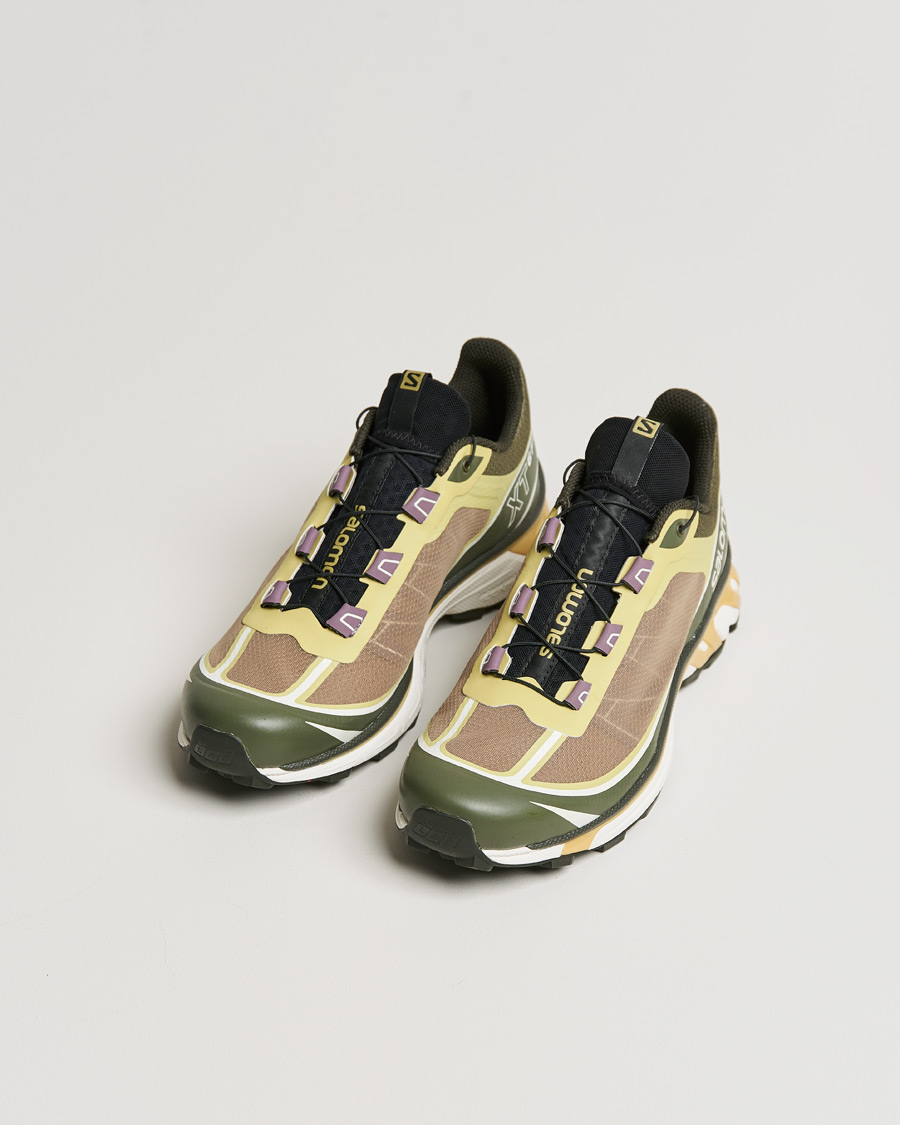 Heren | Salomon XT-6 Running Sneakers Kelp | Salomon | XT-6 Running Sneakers Kelp