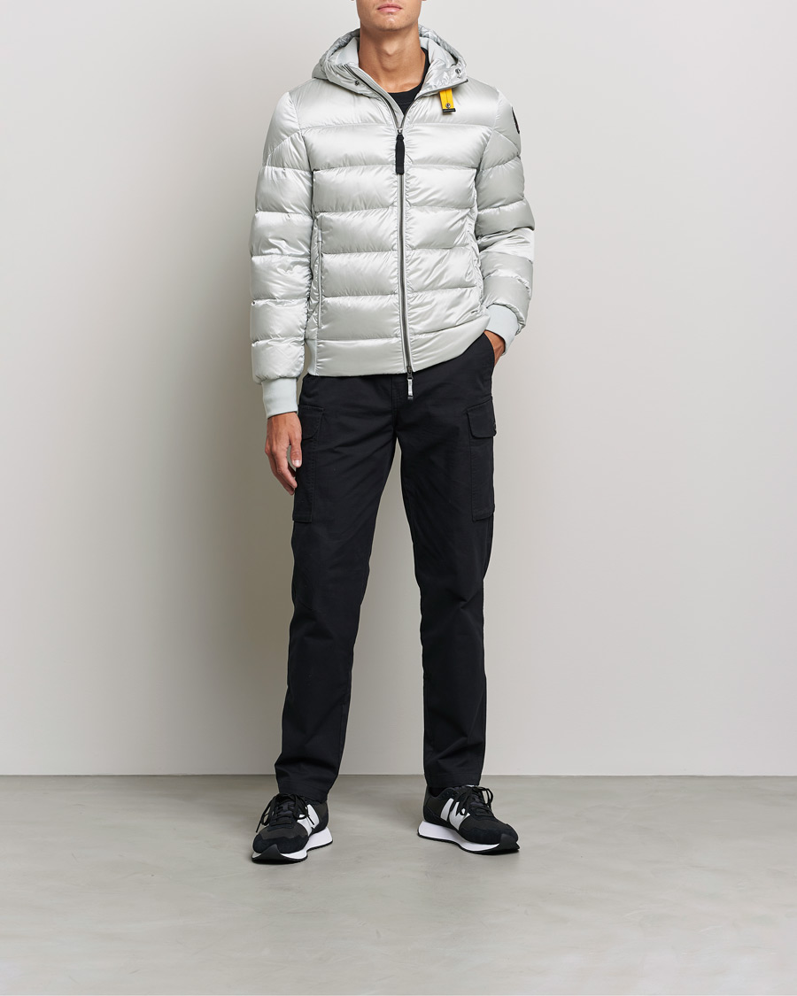 Heren | Jassen | Parajumpers | Pharrell Sheen High Gloss Jacket Mist White