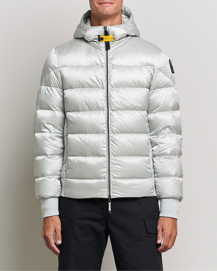 Heren | Jassen | Parajumpers | Pharrell Sheen High Gloss Jacket Mist White