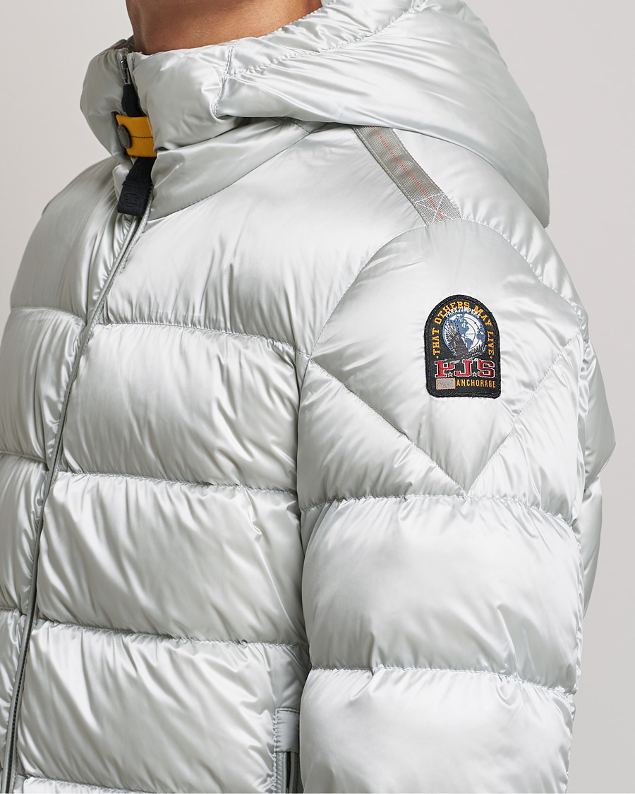 Heren | Jassen | Parajumpers | Pharrell Sheen High Gloss Jacket Mist White