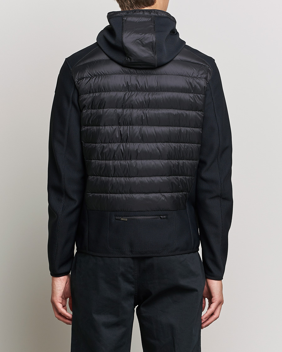 Heren | Jassen | Parajumpers | Nolan Hybrid Hooded Jacket Black