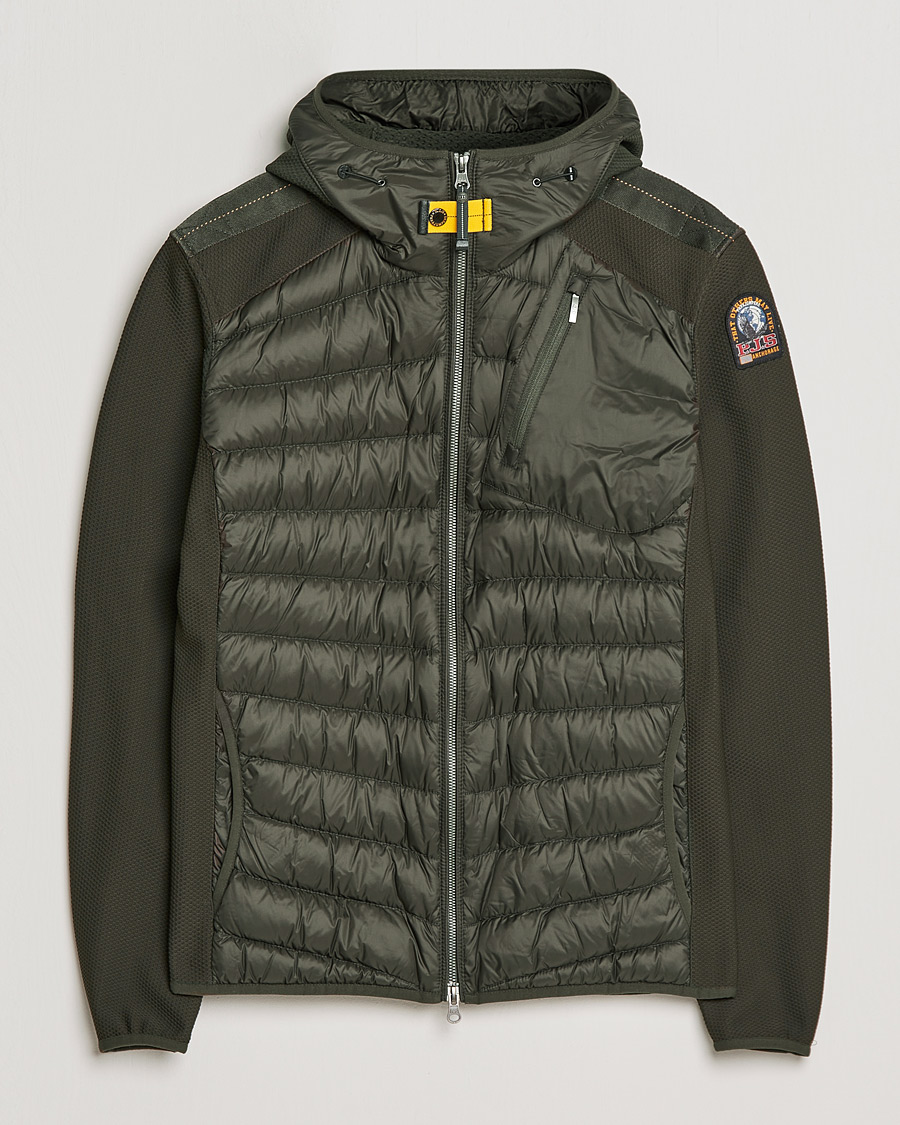 Heren | Jassen | Parajumpers | Nolan Hybrid Hooded Jacket Sycamore