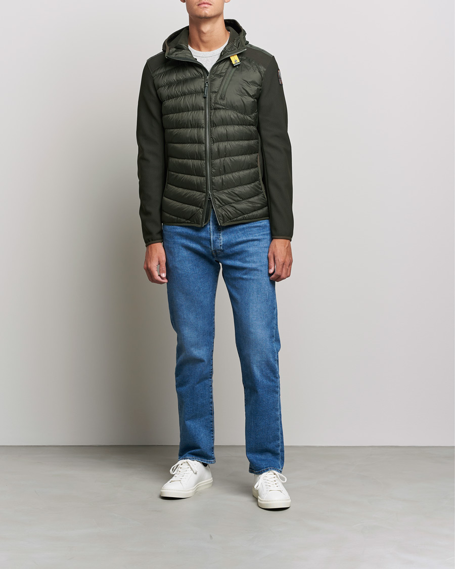 Heren | Jassen | Parajumpers | Nolan Hybrid Hooded Jacket Sycamore