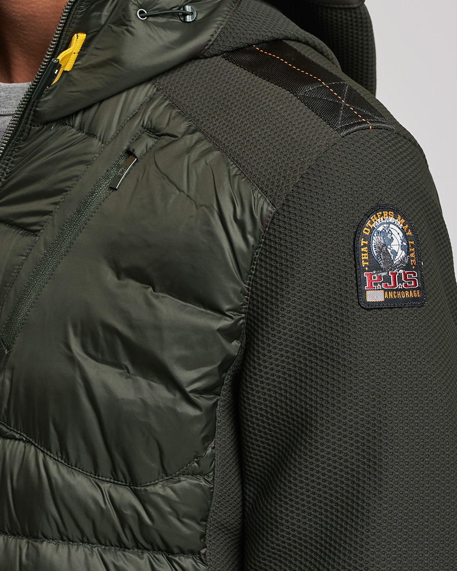 Heren | Jassen | Parajumpers | Nolan Hybrid Hooded Jacket Sycamore