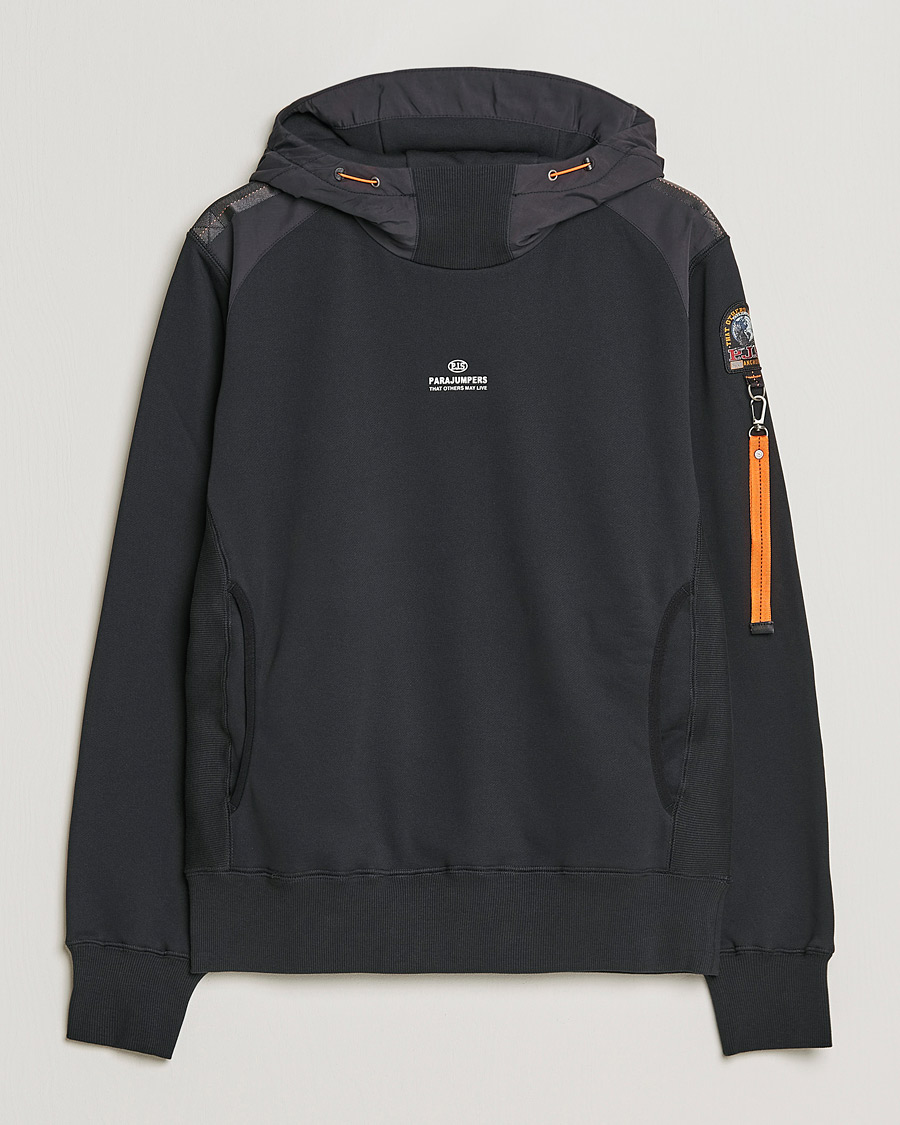 Heren | Truien | Parajumpers | Electra Rescue Fleece Hoodie Black