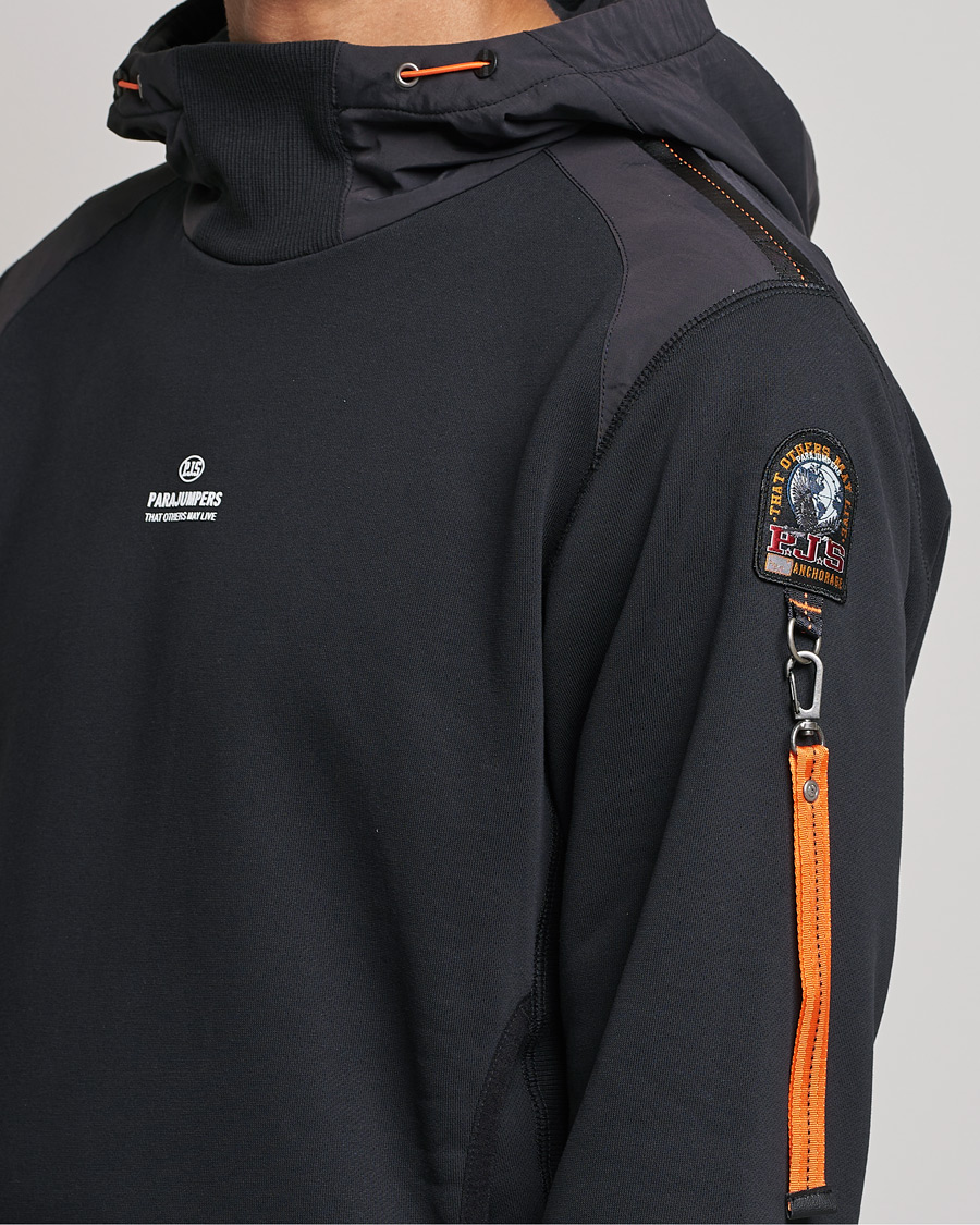 Heren | Truien | Parajumpers | Electra Rescue Fleece Hoodie Black