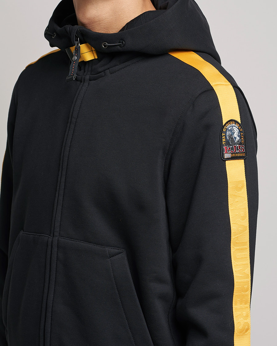 Heren | Truien | Parajumpers | Aldrin Full-Zip Hoodie Black