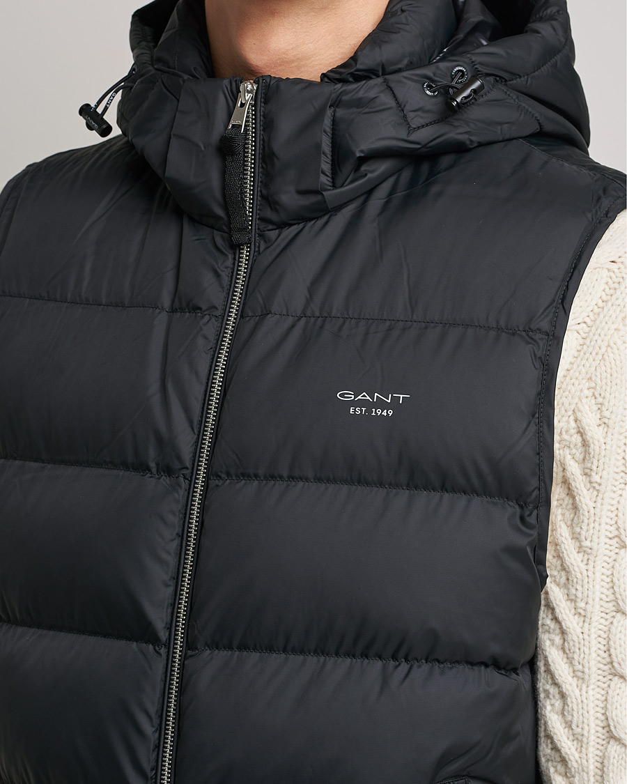 Heren | Jassen | GANT | The Active Cloud Vest Black