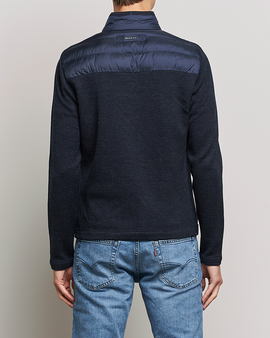 Heren | Jassen | GANT | Midex Media Light Padded Jacket Evening Blue