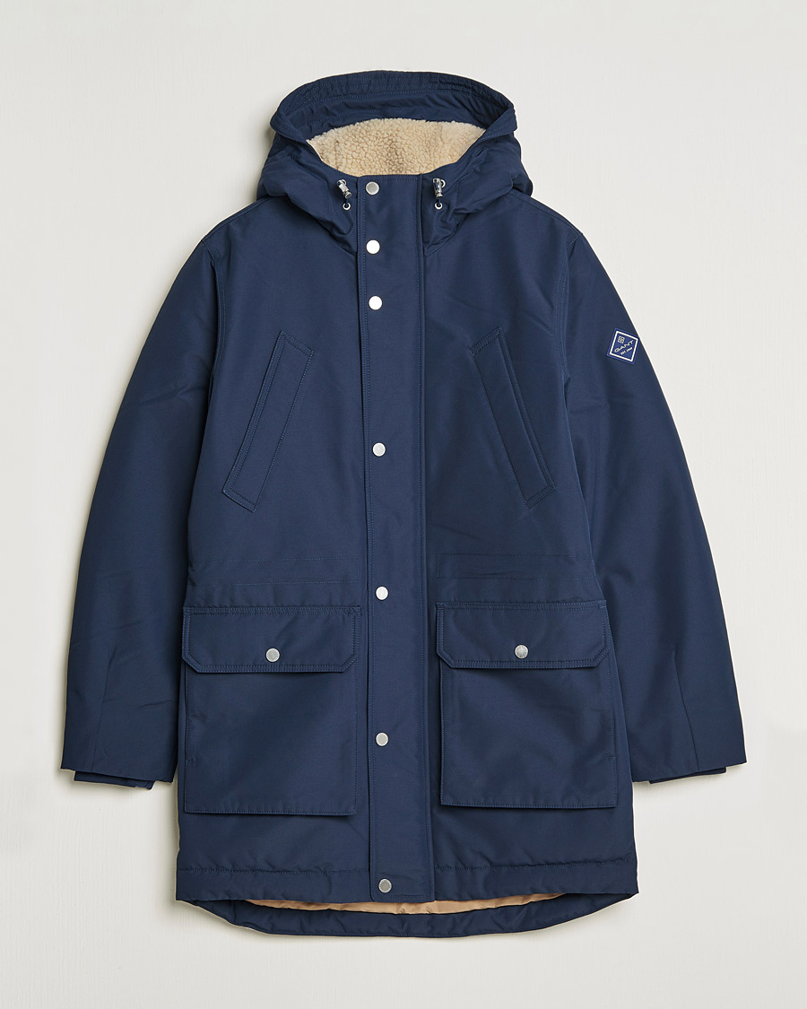 Heren | Jassen | GANT | The Everyday Parka Marine