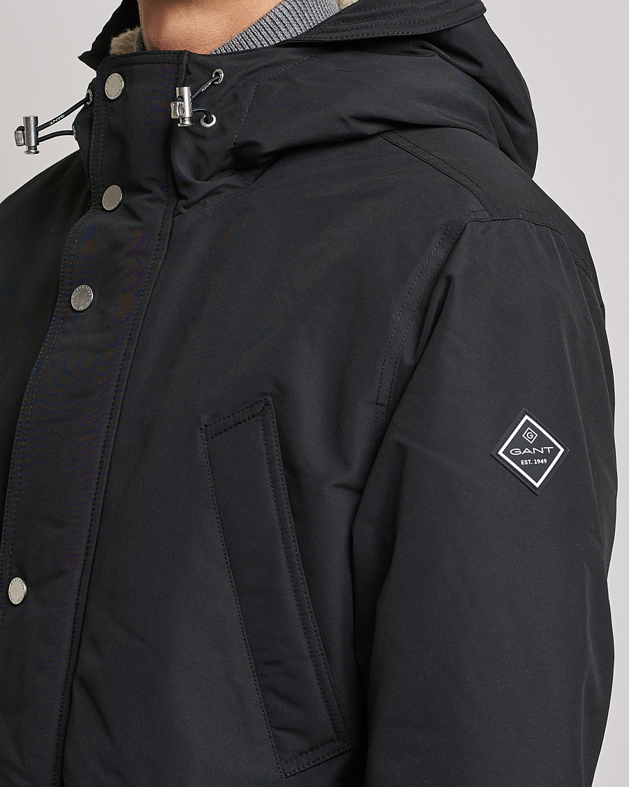 Heren | Jassen | GANT | The Everyday Parka Black