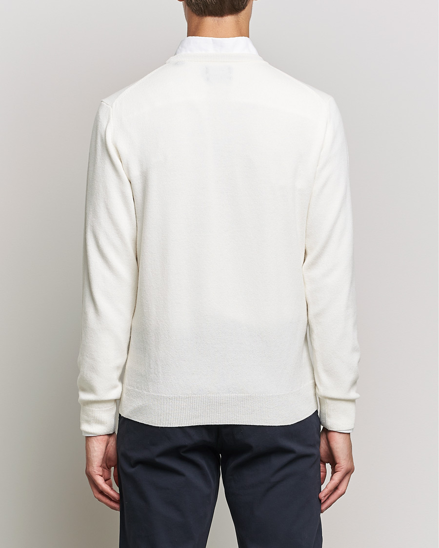 Heren | Truien | GANT | Lambswool Crew Neck Pullover Cream