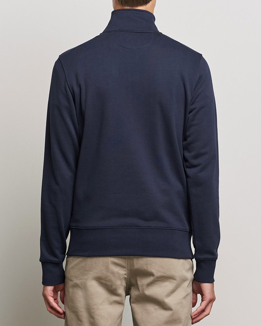 Heren | Truien | GANT | Original Half Zip Sweater Evening Blue