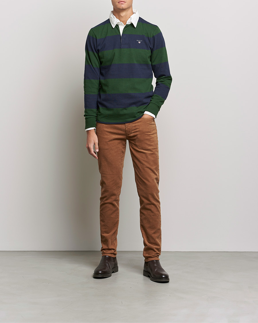 Heren | Broeken | GANT | Hayes Cord Jeans Roasted Walnut