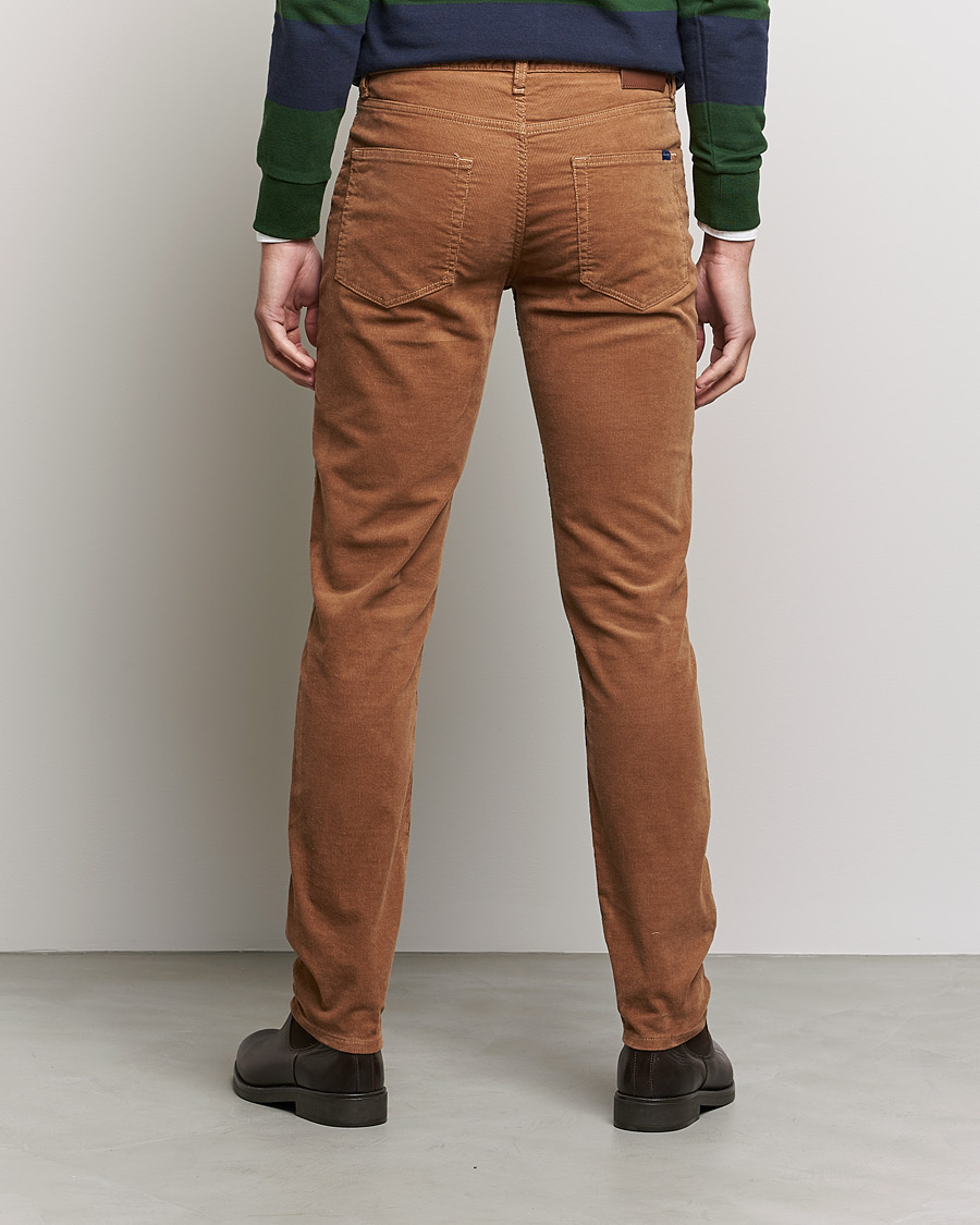 Heren | Broeken | GANT | Hayes Cord Jeans Roasted Walnut