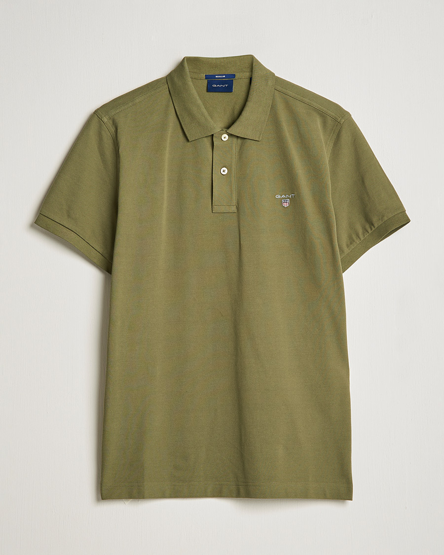 Heren | Polo's | GANT | The Original Polo Hunter Green