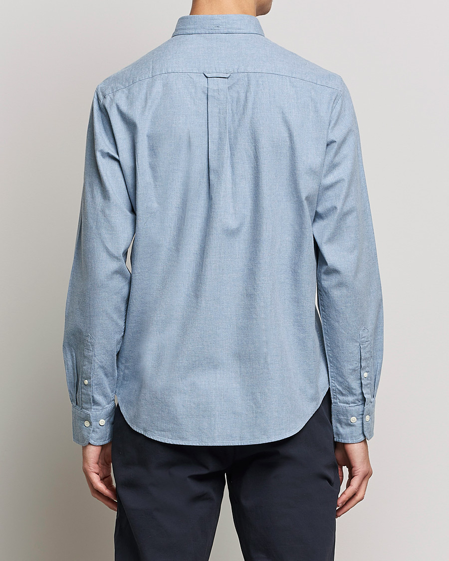 Heren | Overhemden | GANT | Regular Fit Flannel Shirt Atlantic Sea