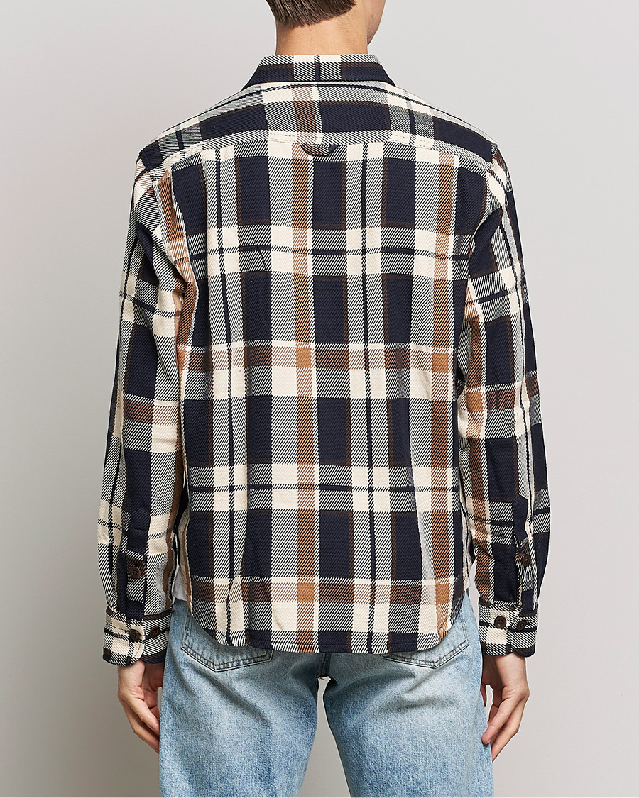 Heren | Overhemden | GANT | Checked Overshirt Vintage Cream