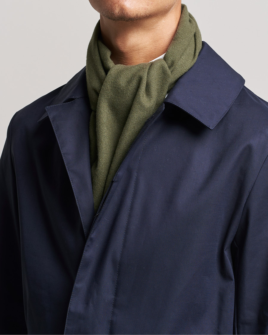Heren | GANT Solid Wool Scarf Hunter Green | GANT | Solid Wool Scarf Hunter Green