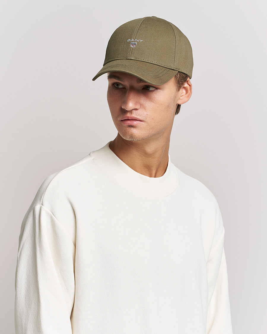 Heren | GANT Original Shield Cap Hunter Green | GANT | Original Shield Cap Hunter Green