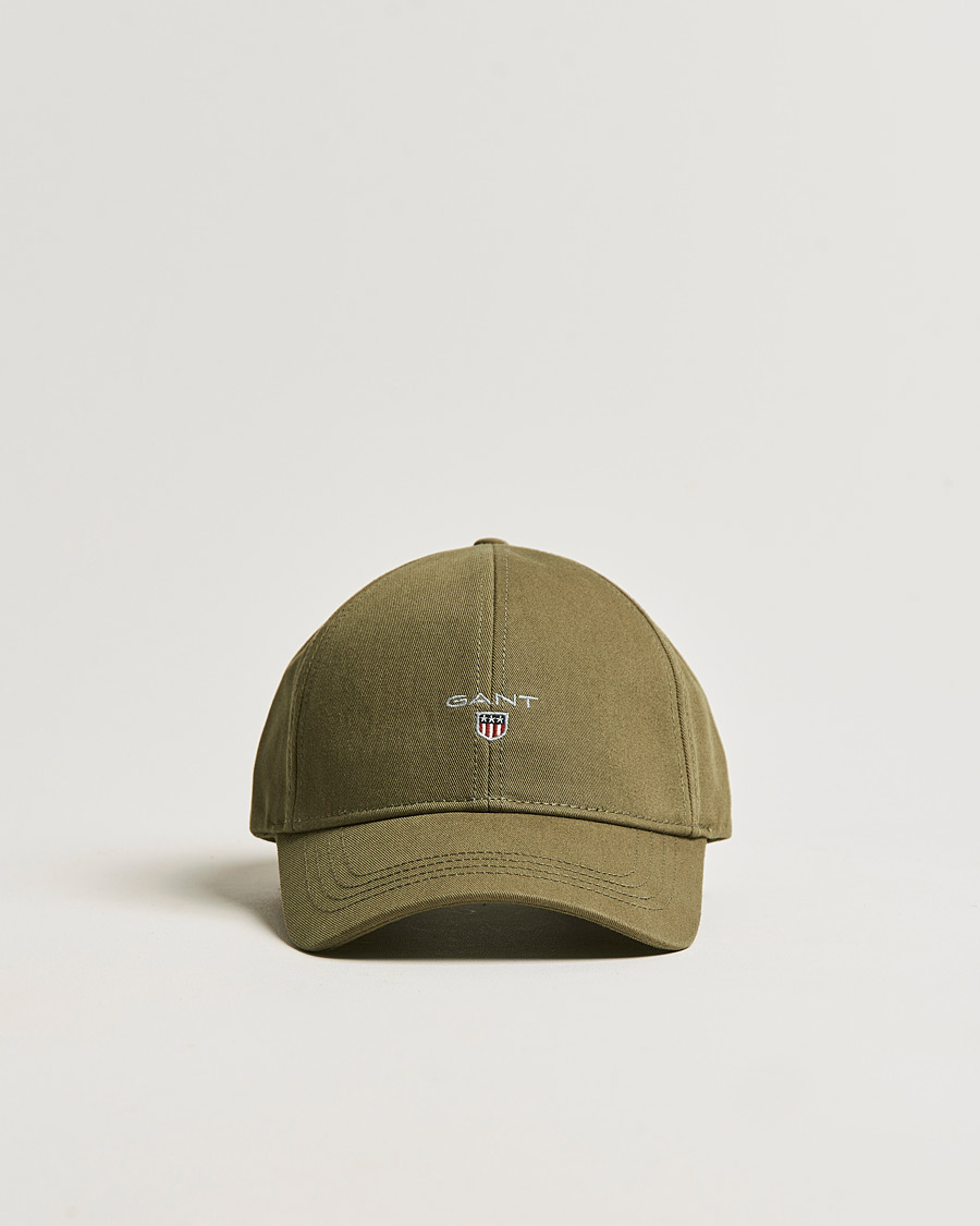 Heren | GANT Original Shield Cap Hunter Green | GANT | Original Shield Cap Hunter Green