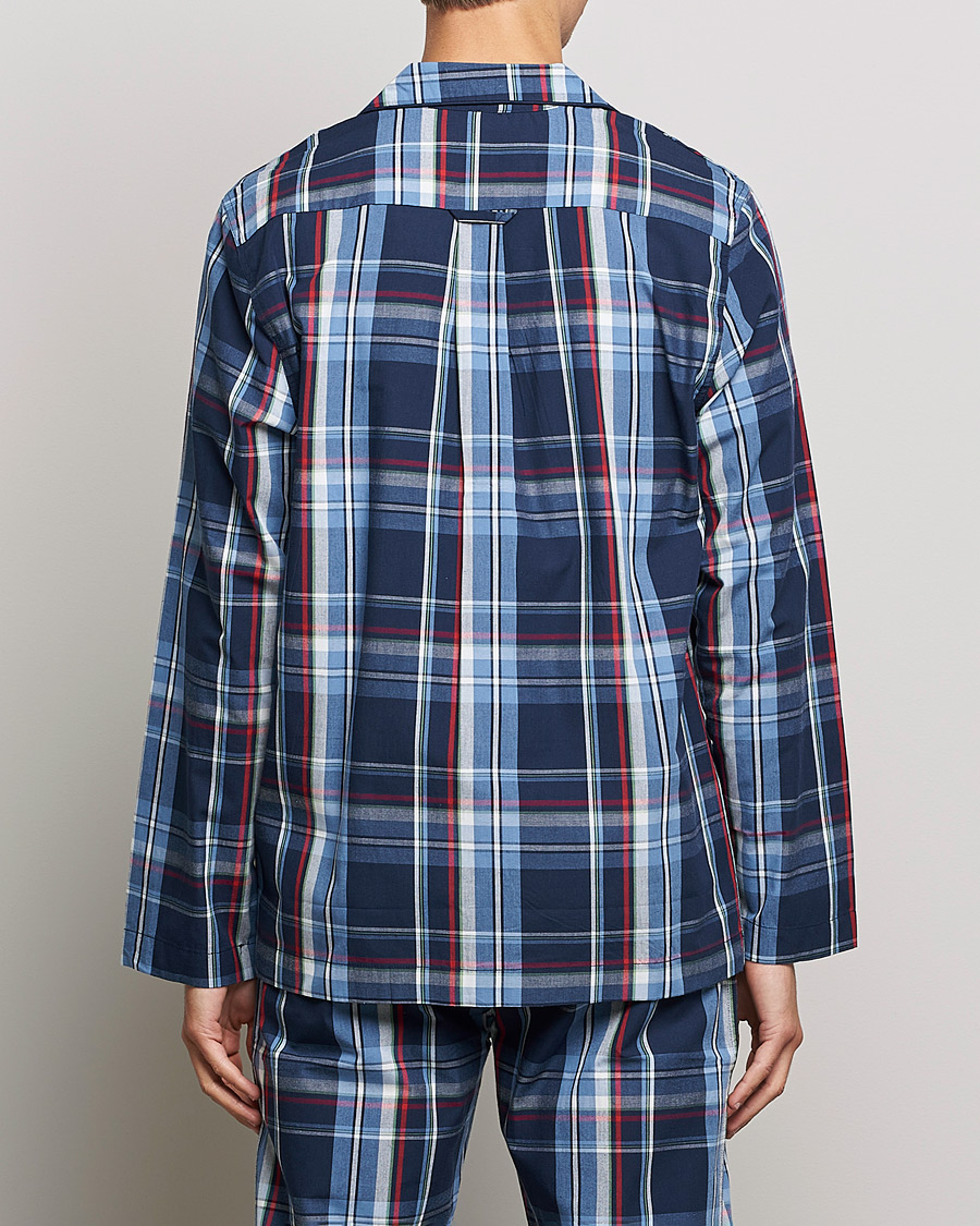 Heren | Pyjama's en gewaden | GANT | Checked Pyjamas Set Classic Blue