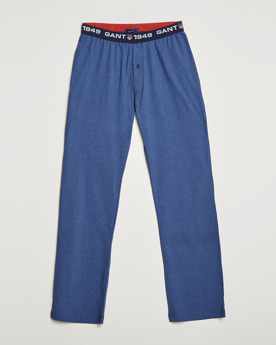 Heren | Pyjama's en gewaden | GANT | Retro Shield Pyjama Pants Marine Melange