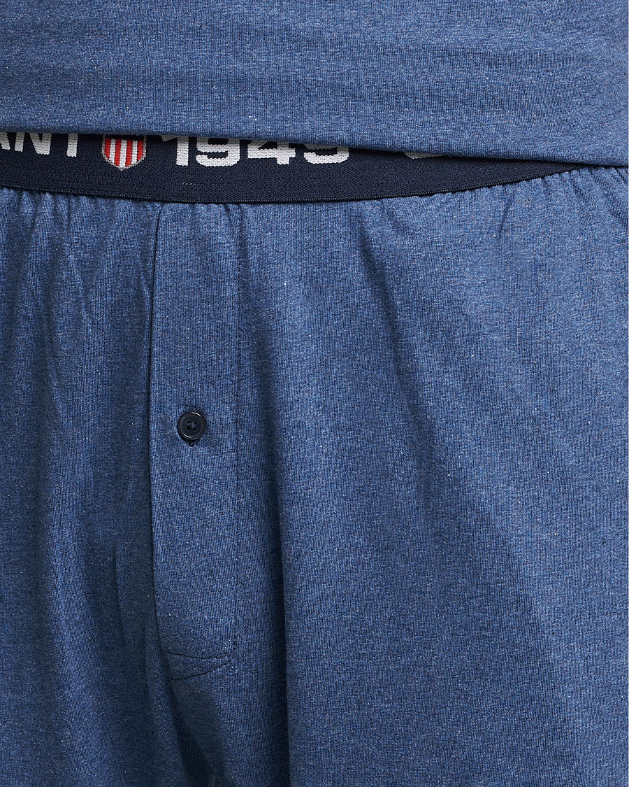 Heren | Pyjama's en gewaden | GANT | Retro Shield Pyjama Pants Marine Melange