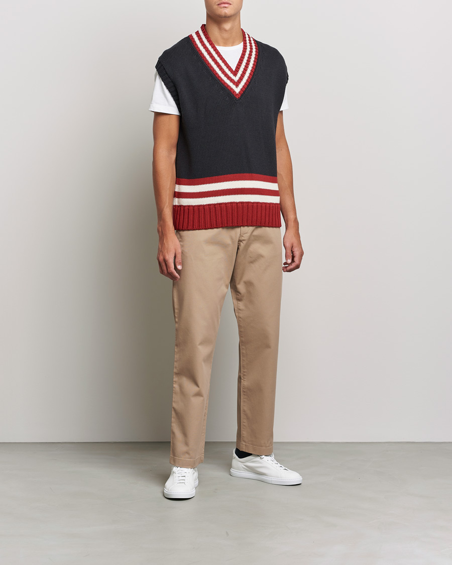 Heren | Truien | GANT | Oversize Vest Autumn Sunset