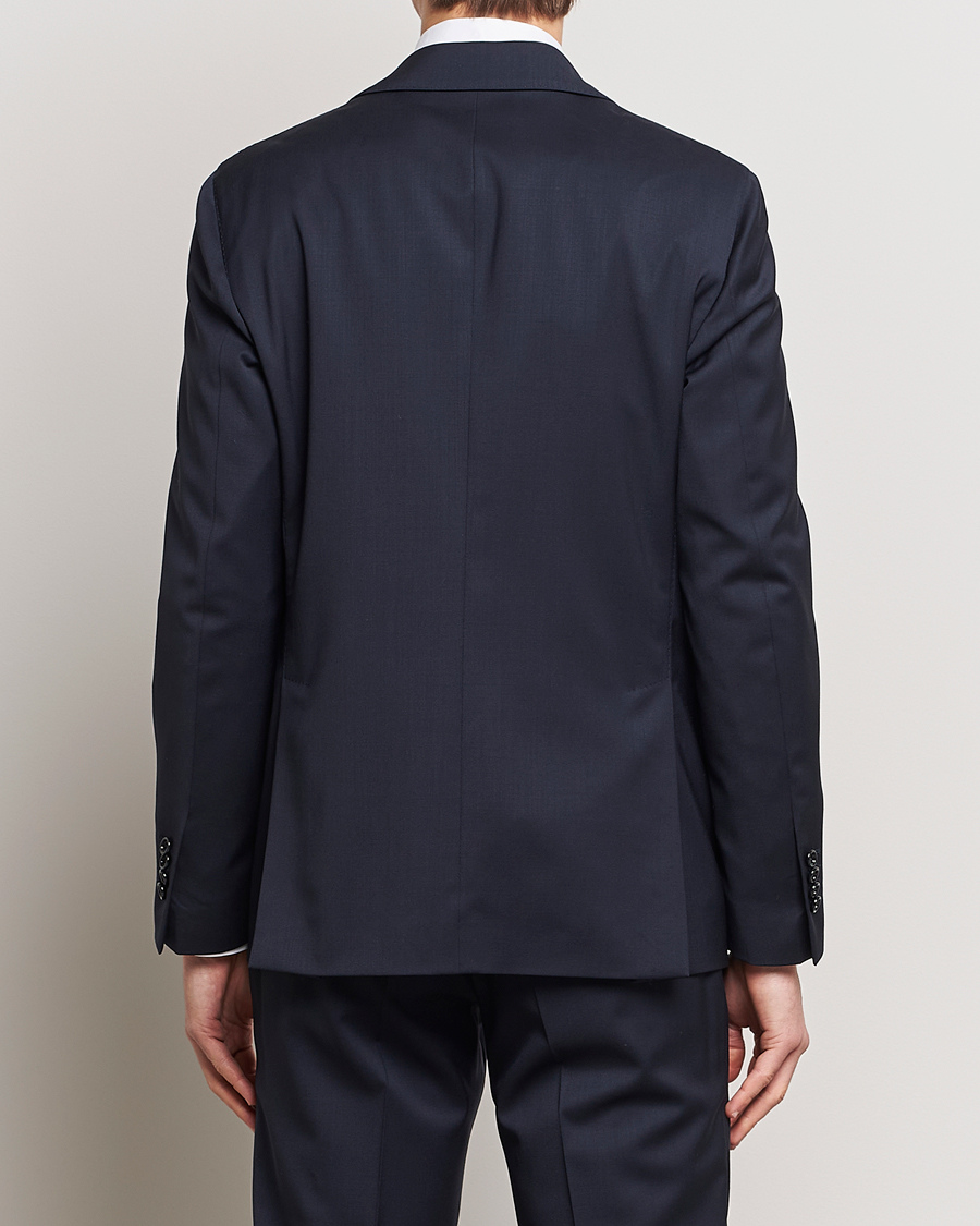 Heren | Blazers | Lardini | Two Button Wool Blazer Navy