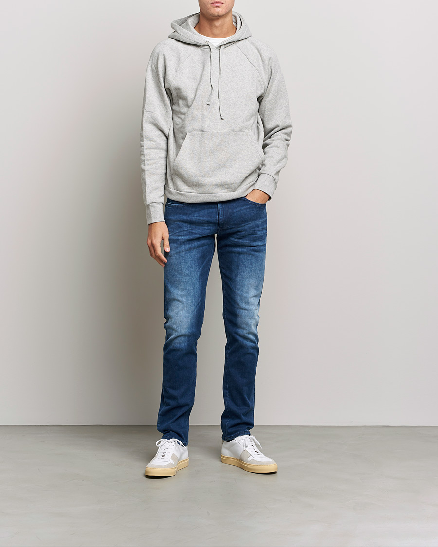 Heren | Jeans | Replay | Grover Hyperflex Jeans Medium Blue