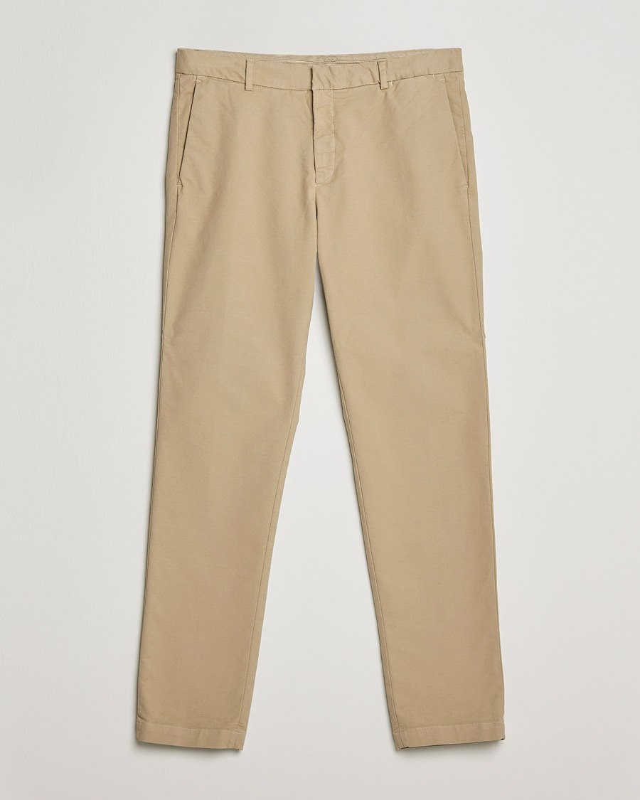 Heren | Broeken | Replay | Sartoriale Comfort Stretch Chinos Light Khaki