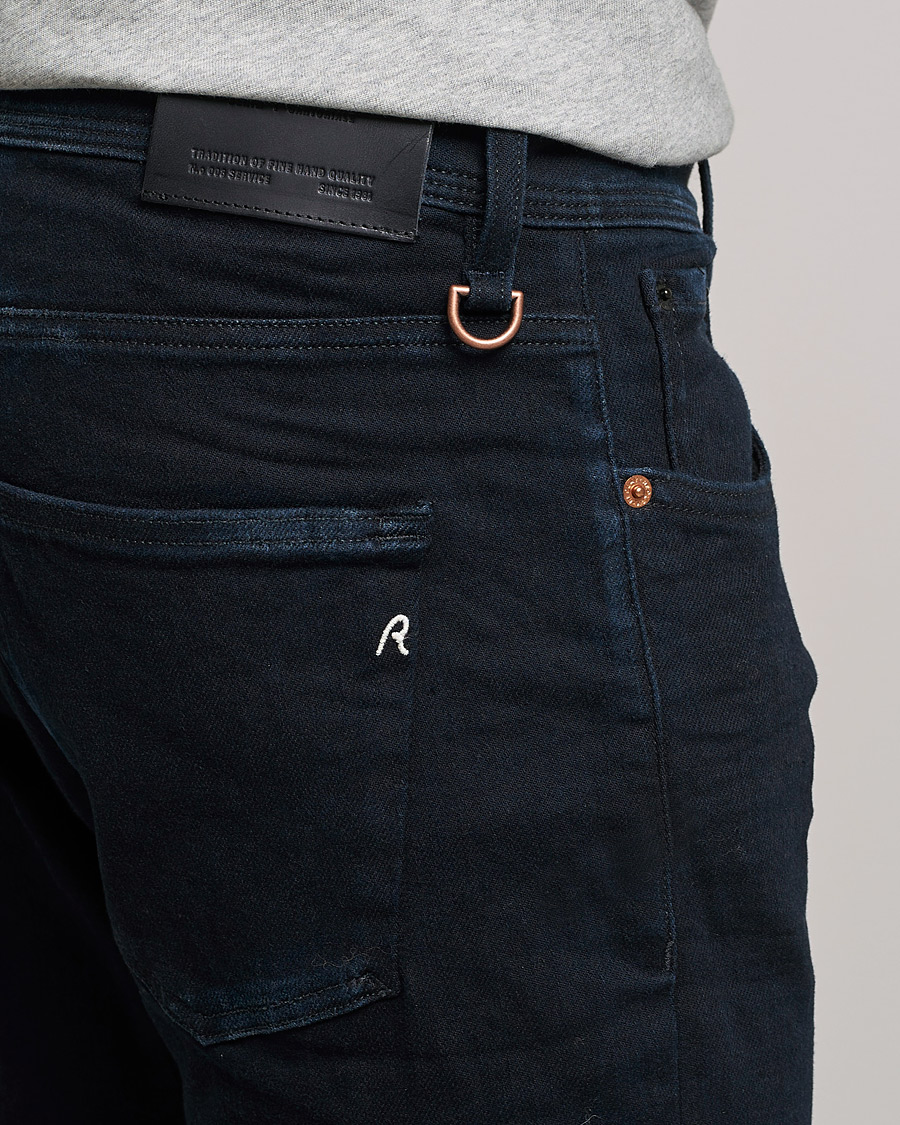 Heren | Jeans | Replay | Sartoriale Regular Fit Hyperflex Jeans Blue Black