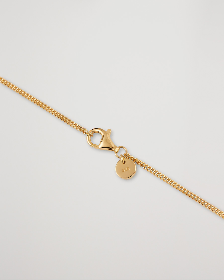 Heren | Sieraden | Tom Wood | Curb Chain Slim Necklace Gold