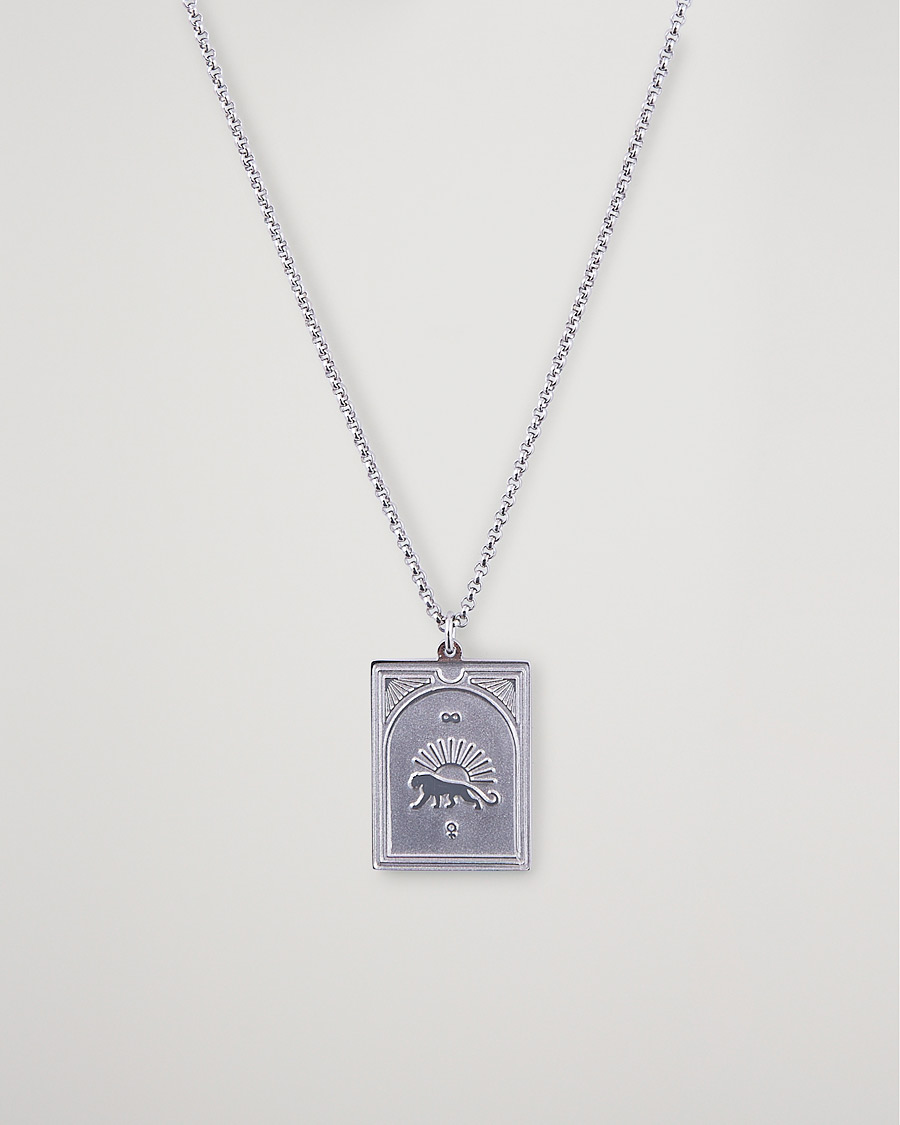 Heren | Sieraden | Tom Wood | Tarot Strength Pendant Necklace Silver