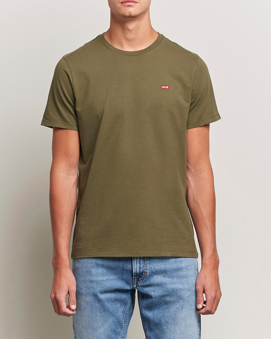 Heren | T-shirts met korte mouwen | Levi's | Original T-Shirt Olive Night