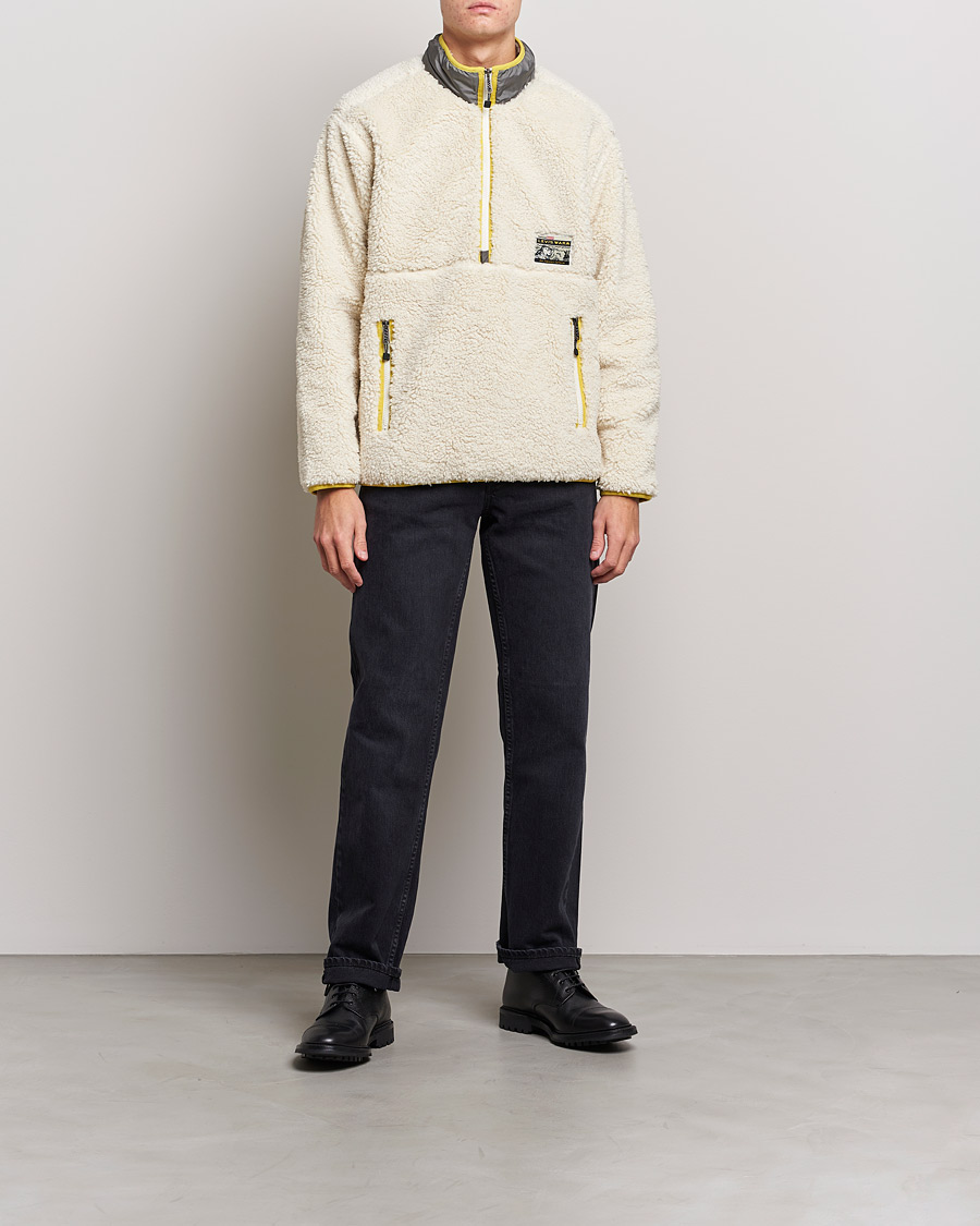 Heren | Truien | Levi's | Lakeside Mock Neck Jacket Natural