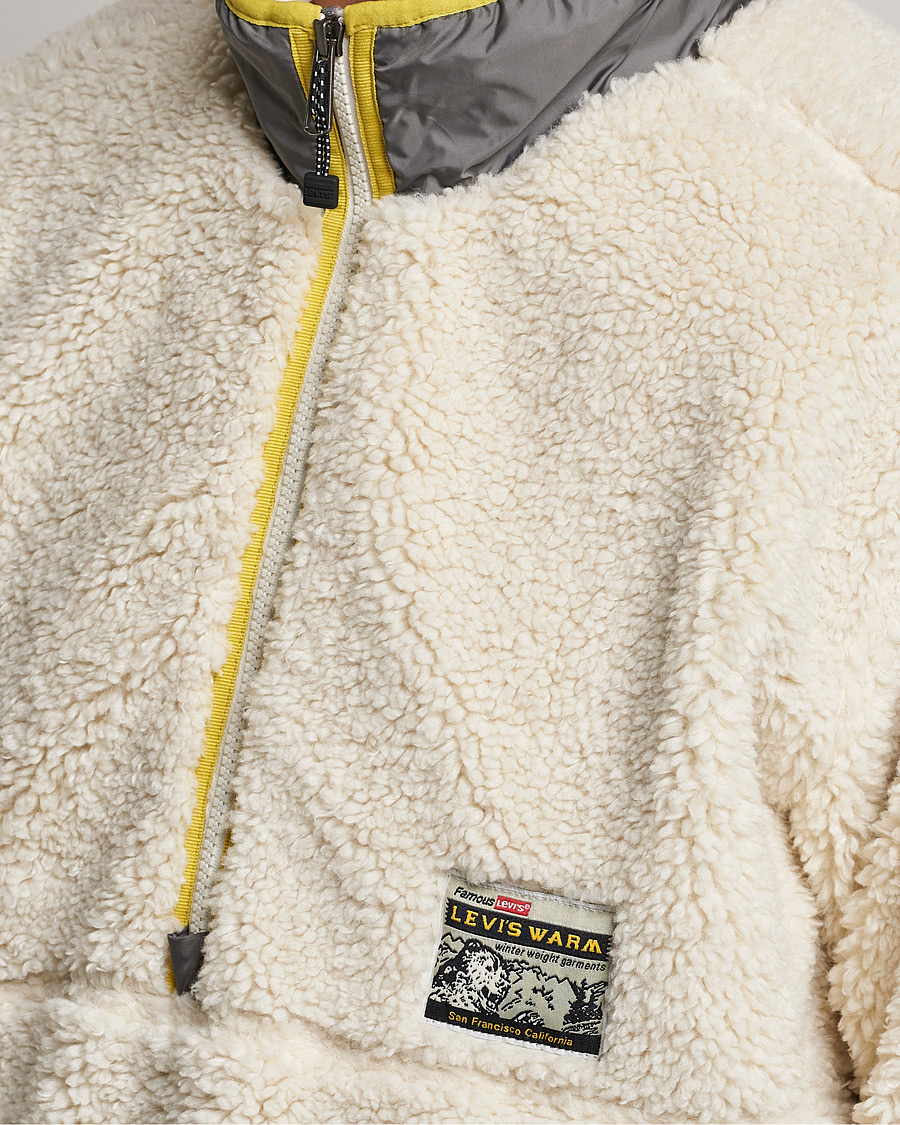 Heren | Truien | Levi's | Lakeside Mock Neck Jacket Natural