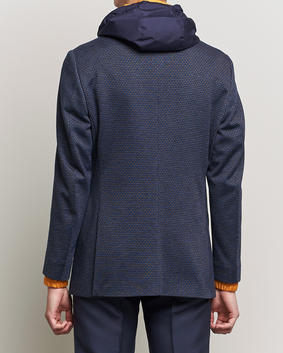 Heren | Blazers | Etro | Hooded Jersey Blazer Navy