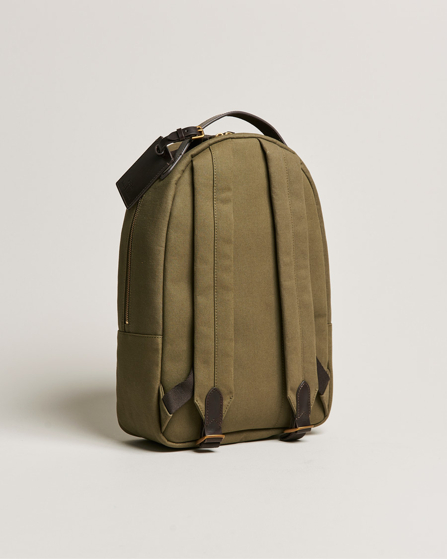 Heren | Polo Ralph Lauren Canvas Backpack Defender Green | Polo Ralph Lauren | Canvas Backpack Defender Green