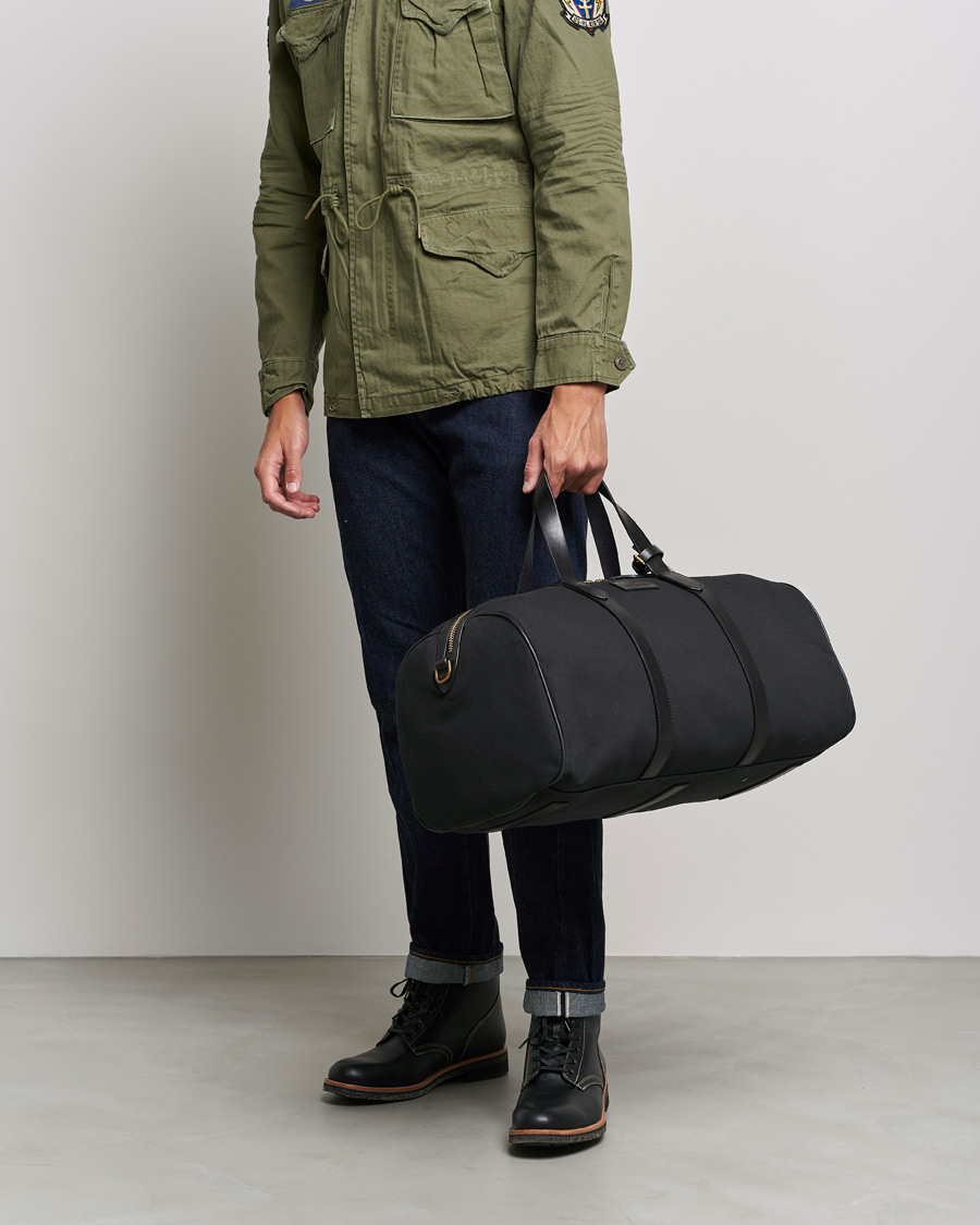 Men | Accessories | Polo Ralph Lauren | Canvas/Leather Dufflebag Black