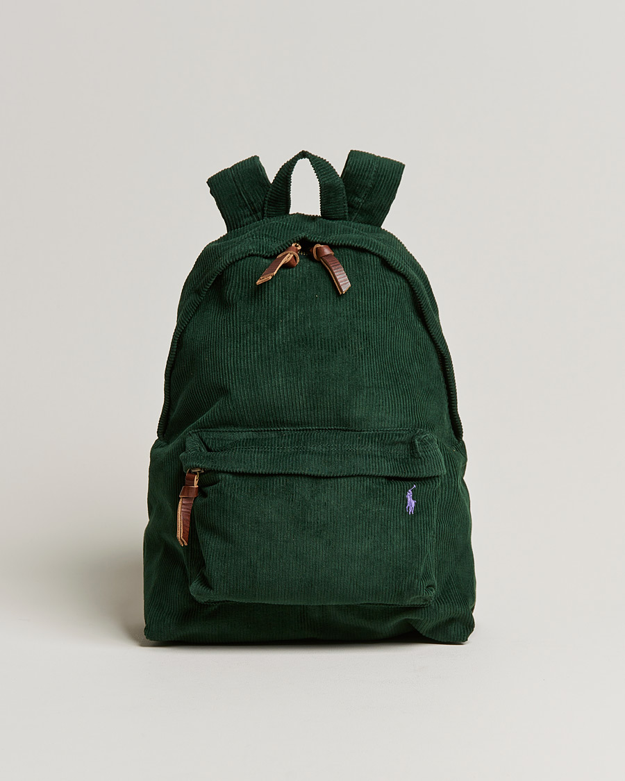 Heren | Polo Ralph Lauren Corduroy Backpack College Gren | Polo Ralph Lauren | Corduroy Backpack College Gren