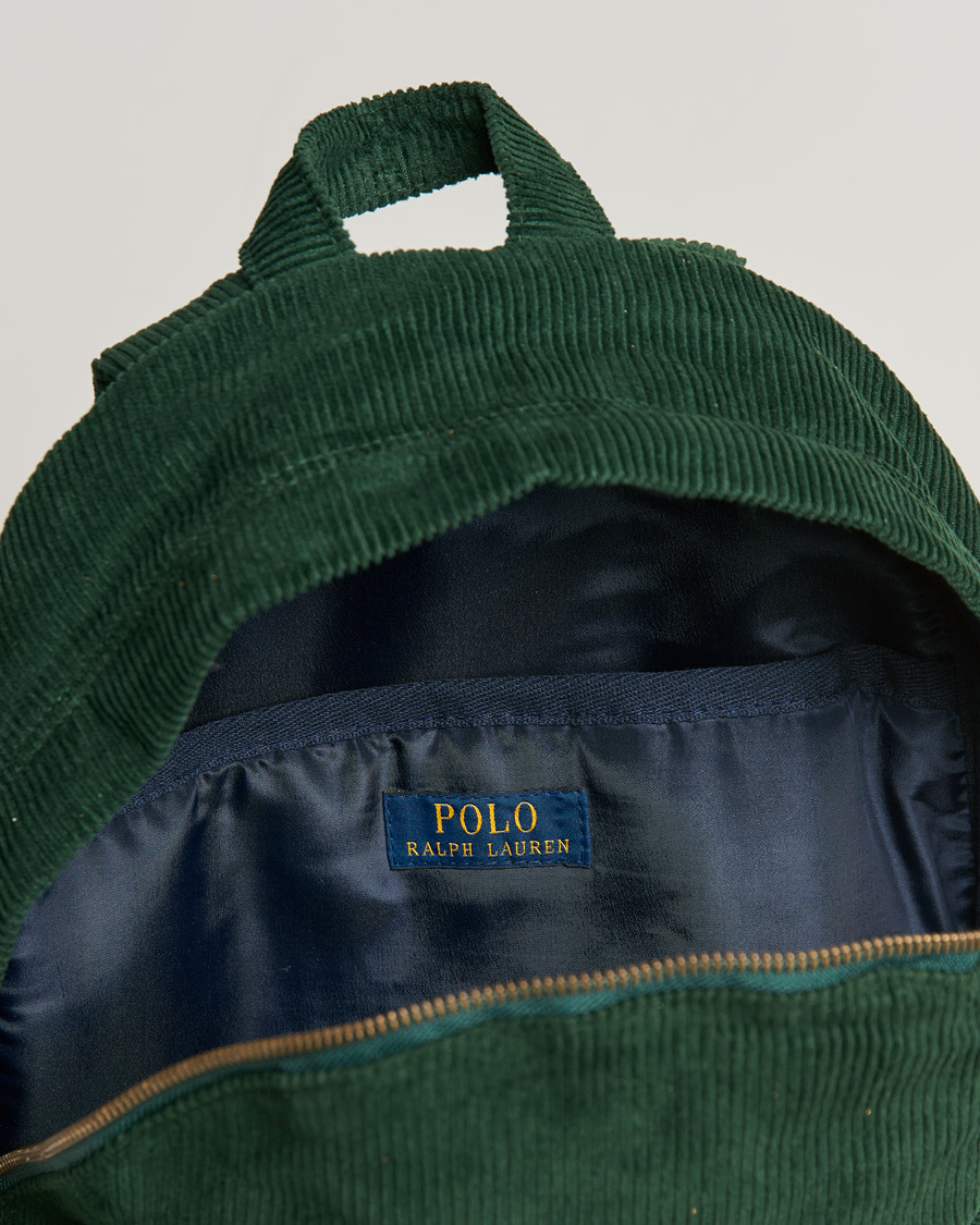 Heren | Polo Ralph Lauren Corduroy Backpack College Gren | Polo Ralph Lauren | Corduroy Backpack College Gren