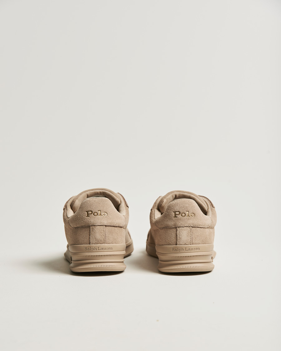 Heren | Polo Ralph Lauren Heritage Court Suede Sneaker Milkshake | Polo Ralph Lauren | Heritage Court Suede Sneaker Milkshake